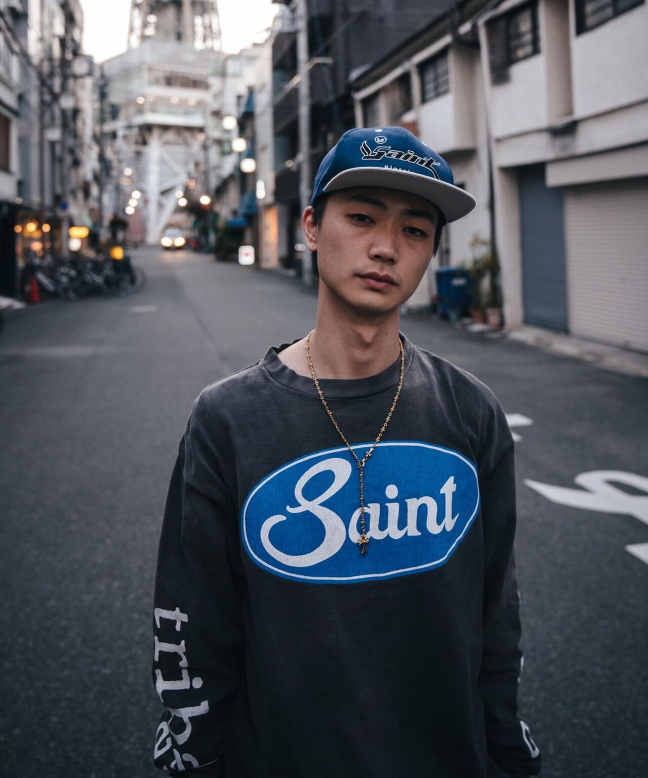 SAINT MICHAEL/セント マイケル/LS TEE TWAR | ROYAL FLASH ( ロイヤル