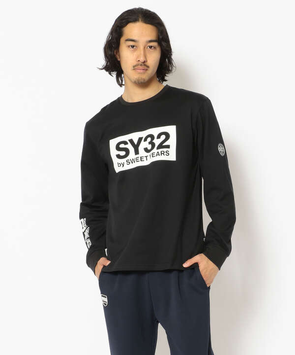 SY32 by SWEET YEARS /エスワイサーティトゥ バイ スィートイヤーズ/COLOR BOX LOGO L/S TEE