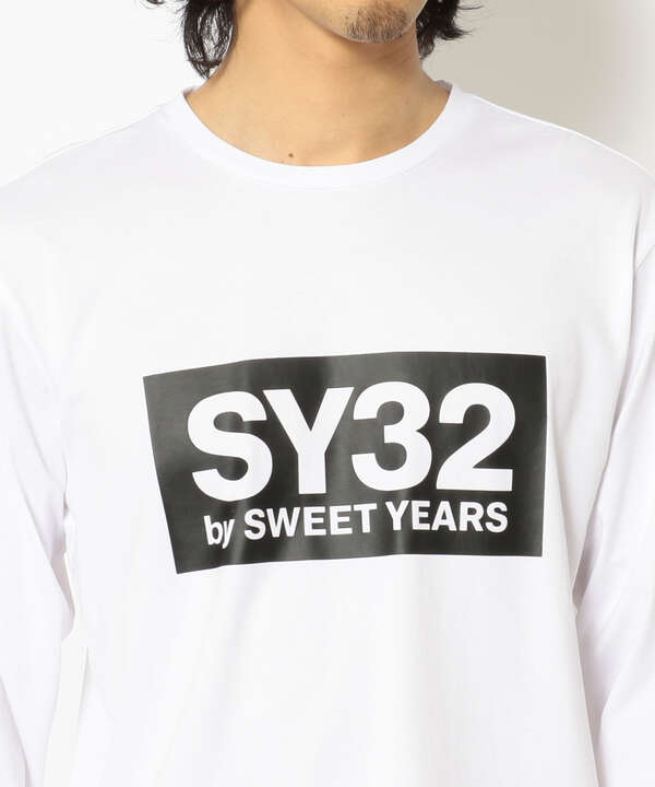 SY32 by SWEET YEARS /エスワイサーティトゥ バイ スィートイヤーズ/COLOR BOX LOGO L/S TEE