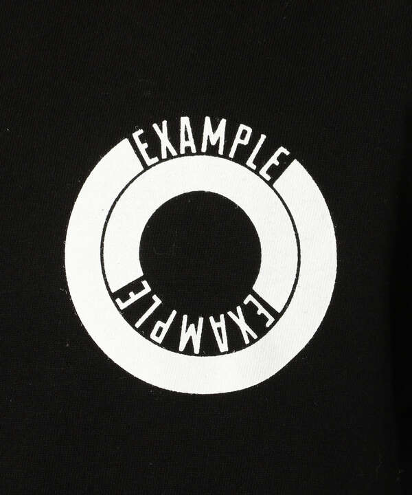 【別注】EXAMPLE/エグザンプル/ラウンドロゴ ロングスリーブTシャツ
