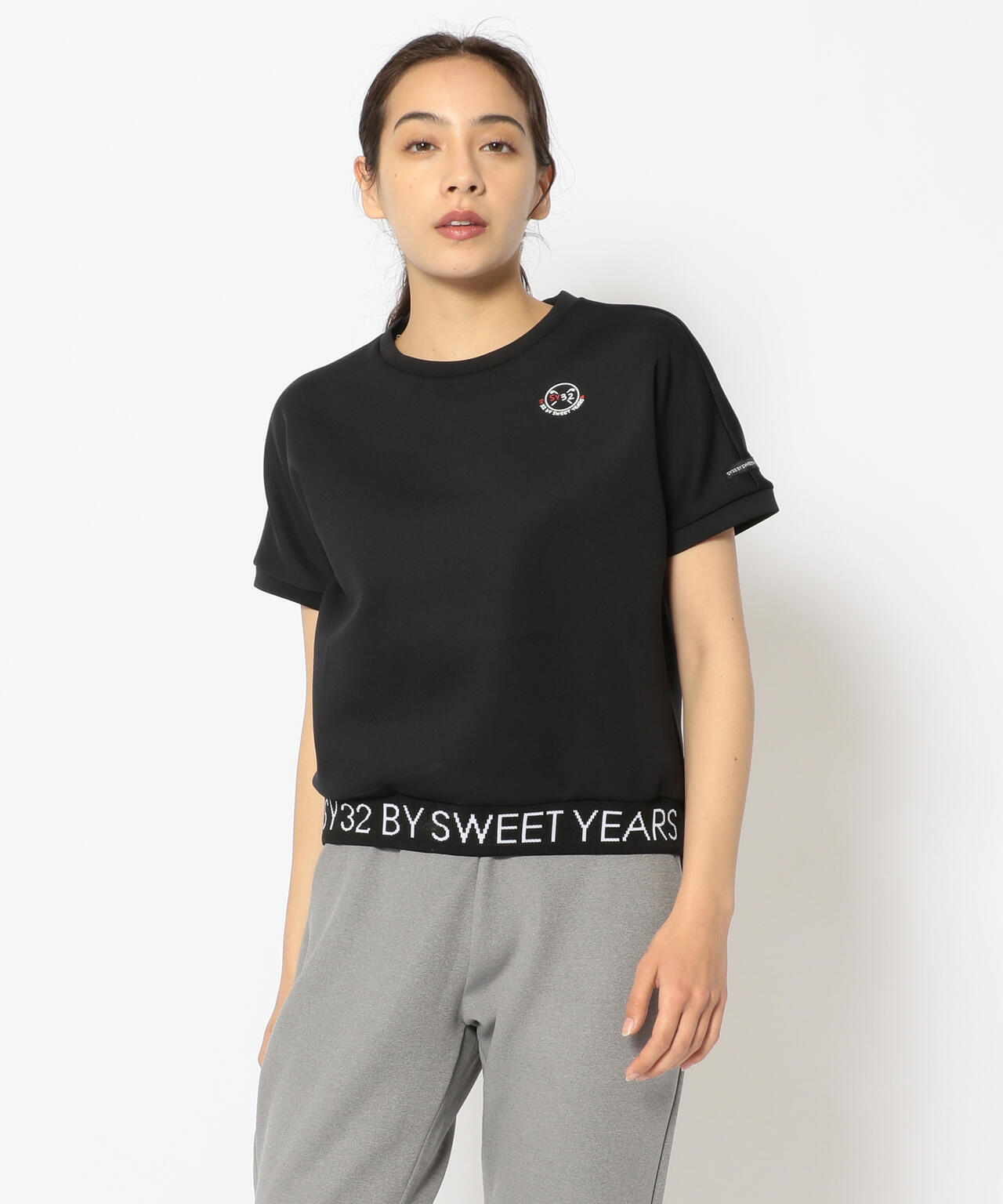 SY32 by SWEET YEARS /LIGHT SWEAT HALF SLEEVE SHIRTS | ROYAL FLASH