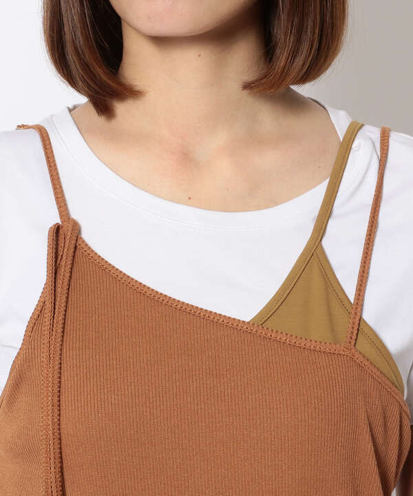 Maison MIHARAYASUHIRO/ メゾン ミハラヤスヒロ/Front layered camisole