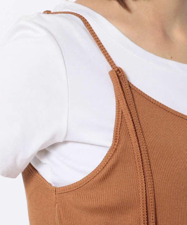 Maison MIHARAYASUHIRO/ メゾン ミハラヤスヒロ/Front layered camisole