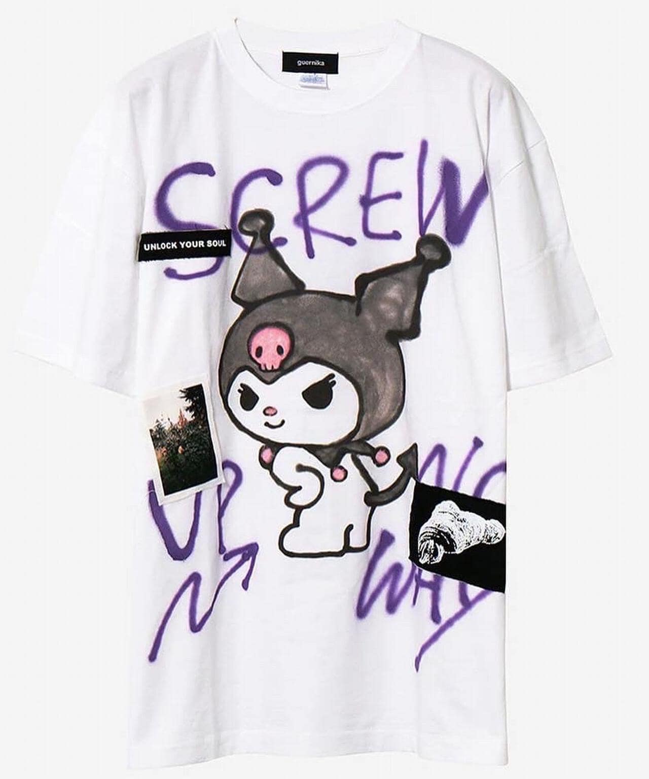 GUERNIKA×SANRIO CHARACTERS】HAND PAINTED TEE /クロミ | ROYAL FLASH