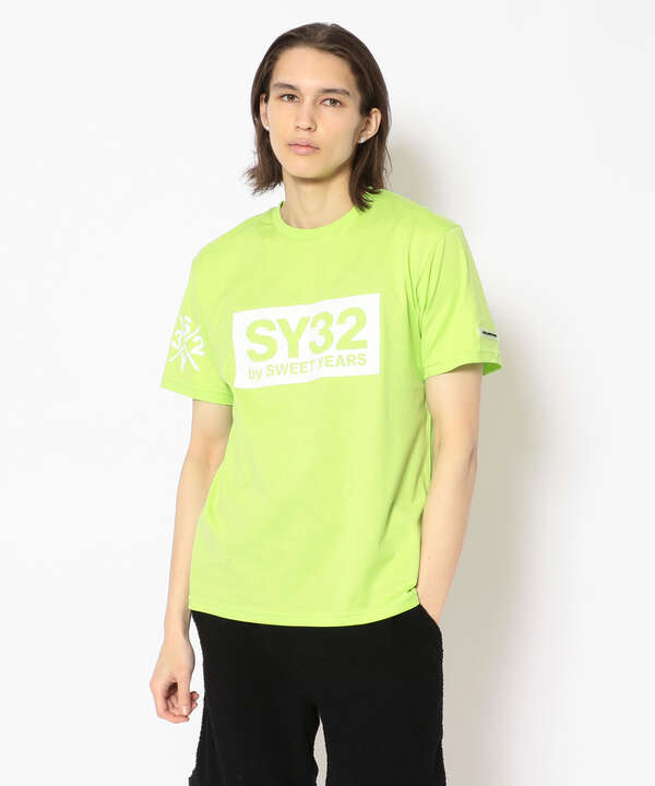 SY32 by SWEETYEARS /エスワイサーティトゥバイ スィートイヤーズ /COLOR BOX LOGO TEE