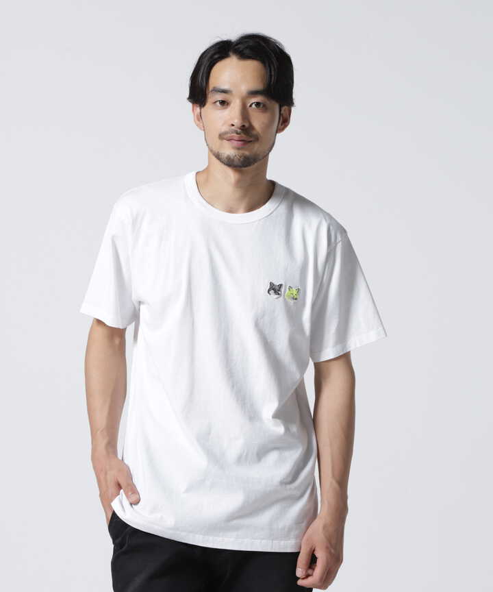 MAISON KITSUNE/メゾン キツネ/FOX HEAD PATCH TEE | ROYAL