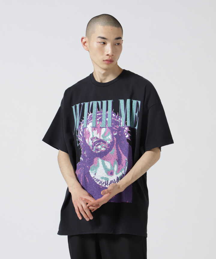 TAIN DOUBLE PUSH/タイン ダブルプッシュ/JESUS SHORT SLEEVE TEE