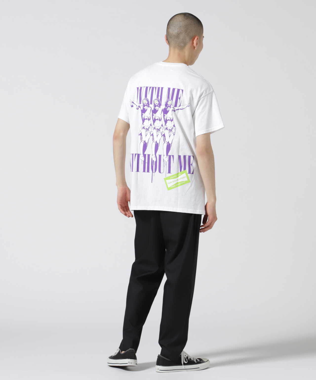 TAIN DOUBLE PUSH/タイン ダブルプッシュ/WITH ME SHORT SLEEVE T