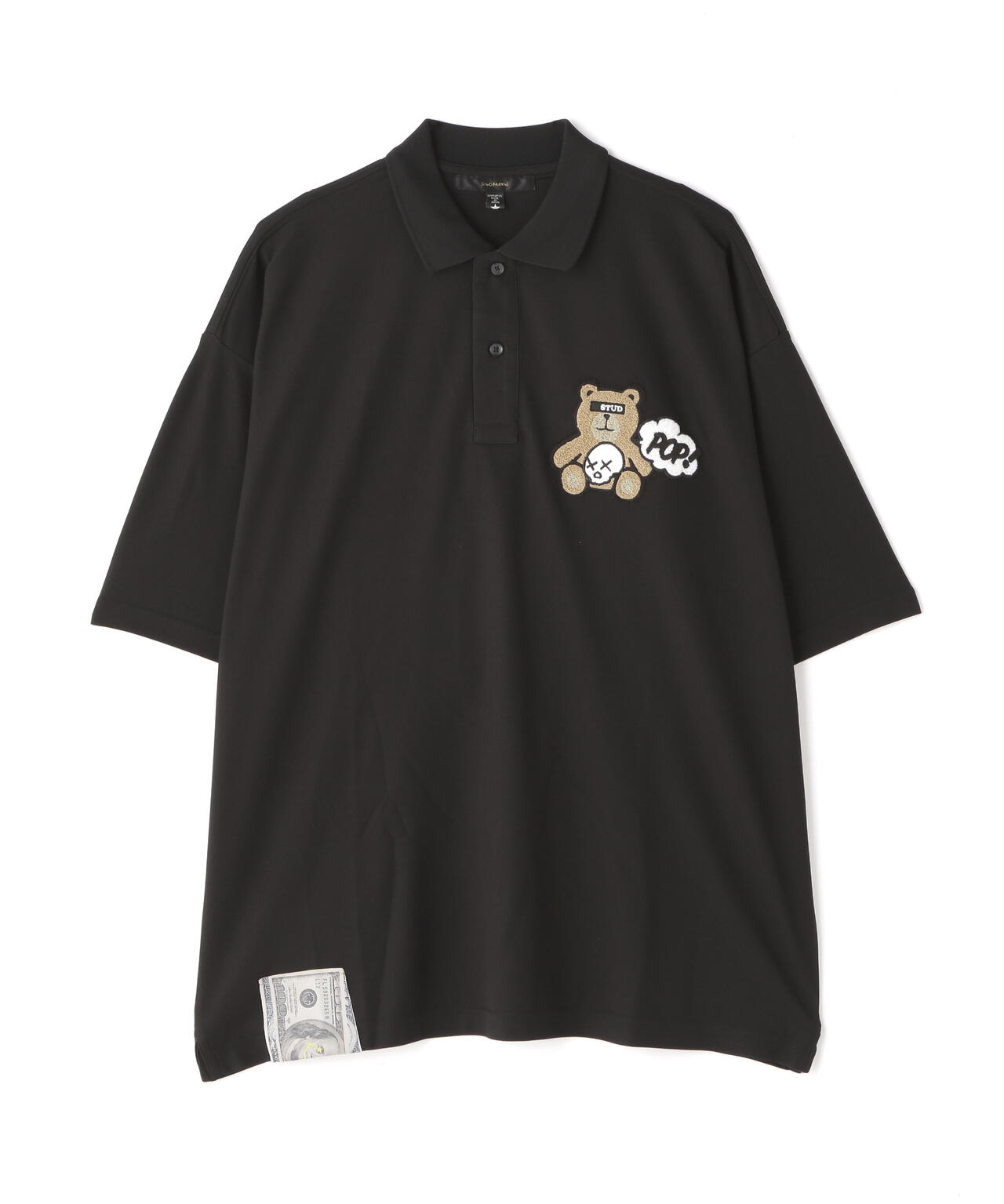 STUD MUFFIN/スタッドマフィン/Bear Big シルエットポロシャツ | ROYAL  