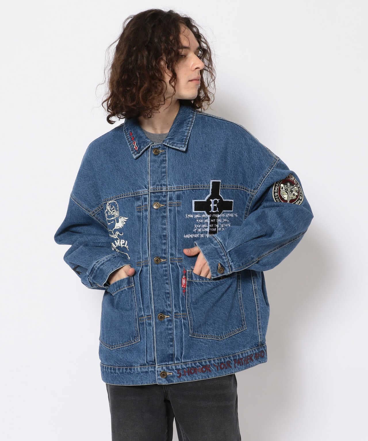 デニムジャケット peace denimインナーは商品に含まれません - Gジャン