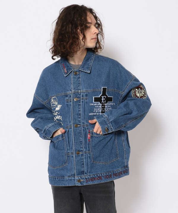 EXAMPLE/エグザンプル/PEACE DENIM JKT（7872152070） | ROYAL FLASH