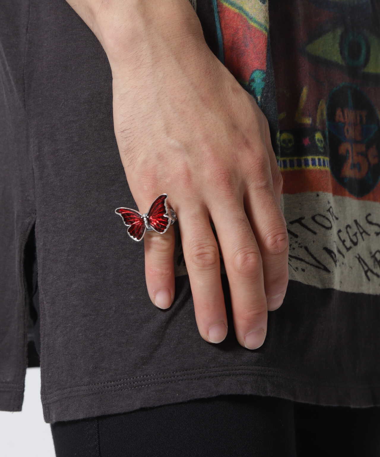 LYLY ERLANDSSON/リリーエルランドソン/MORPHO RING RED | ROYAL FLASH ...