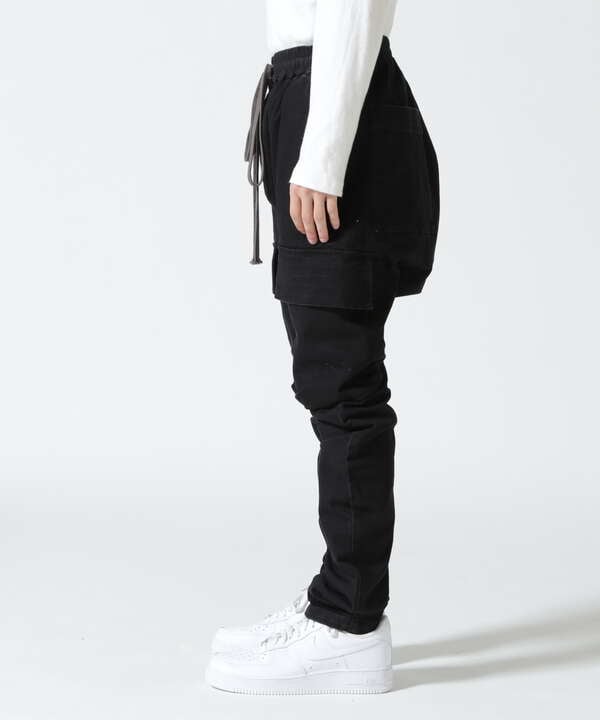 A.F ARTEFACT/エーエフ・アーティファクト/Denim Sarouel Skinny Long Pants