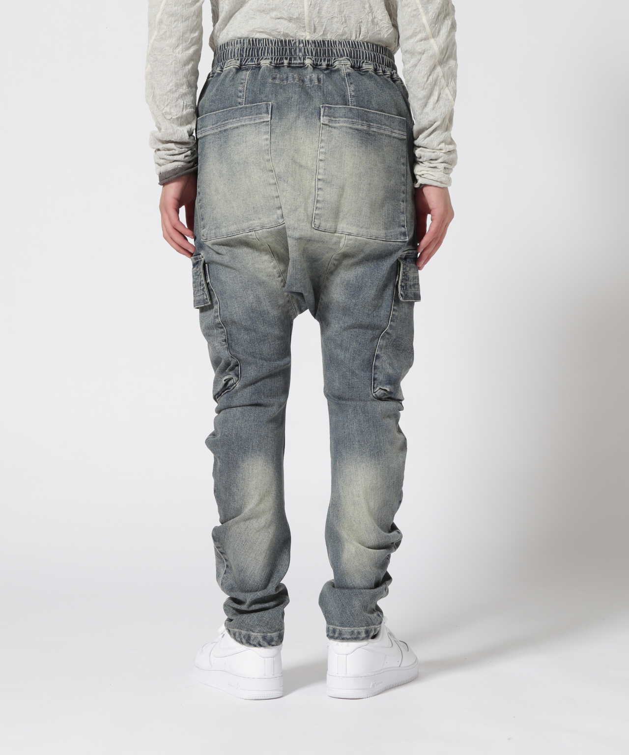 A.F ARTEFACT/エーエフ・アーティファクト/Denim Sarouel Skinny  Long Pants