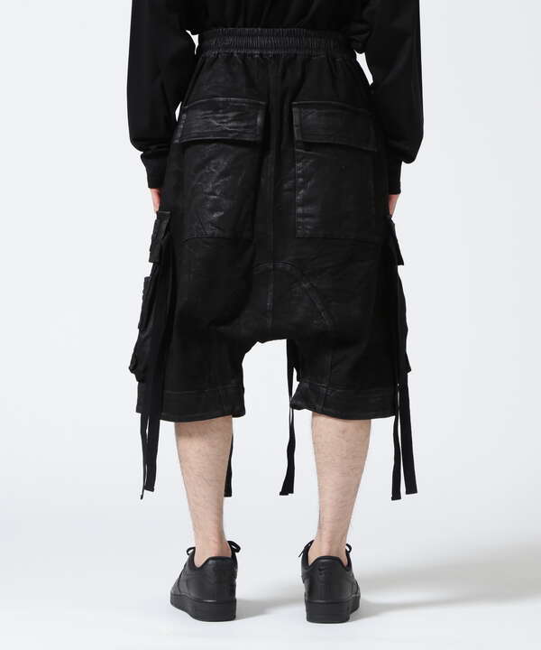 A.F ARTEFACT/エーエフ・アーティファクト/別注COATING SHORT CARGO PANTS-