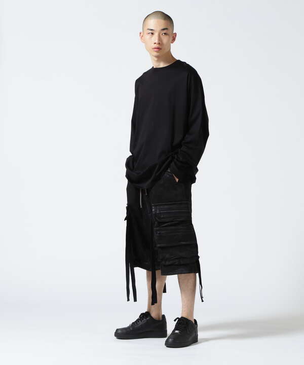 A.F ARTEFACT/エーエフ・アーティファクト/別注COATING SHORT CARGO PANTS