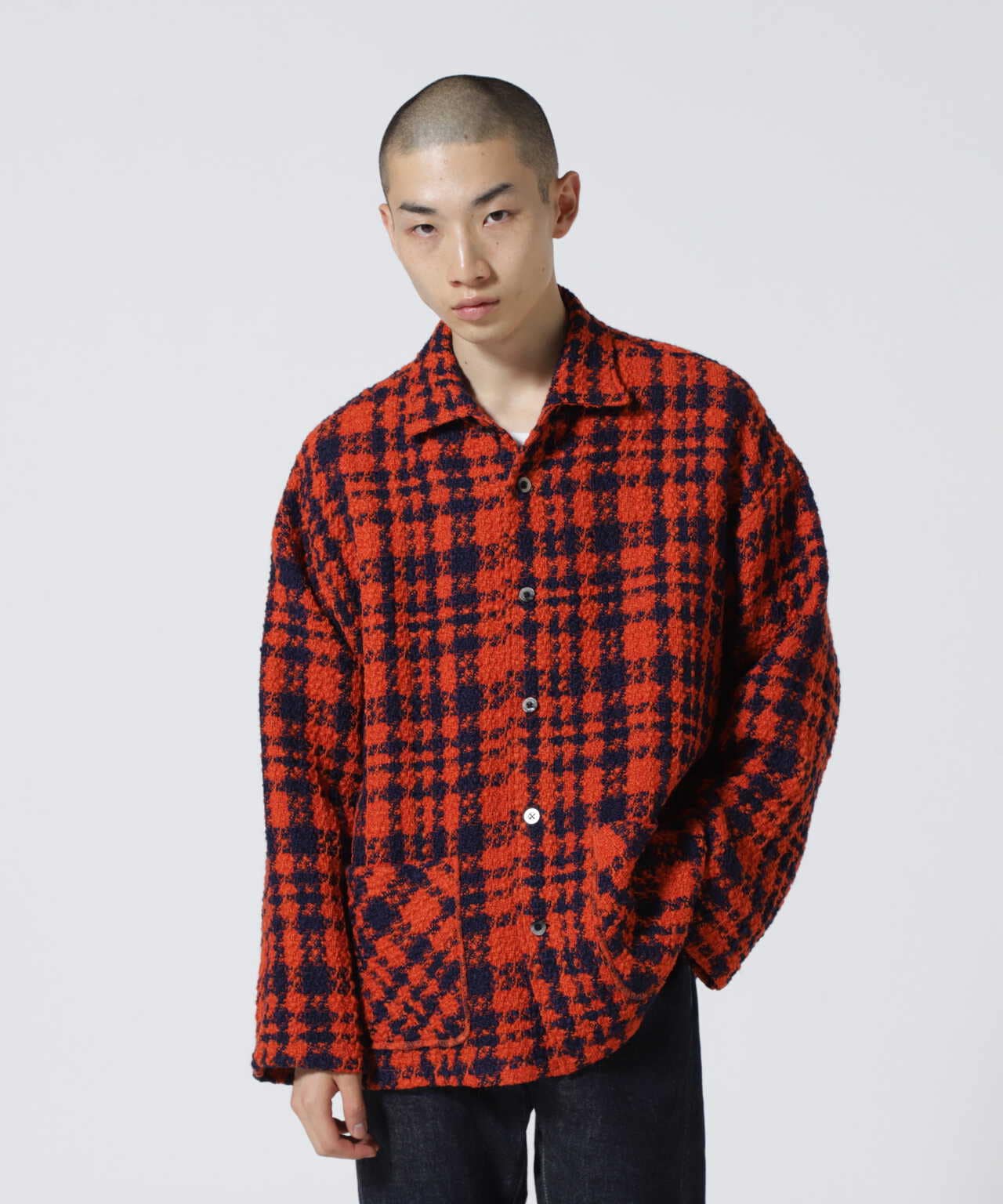 FR(13)NDS /フレンズ /WOOL CHECK LS SHIRTS | ROYAL FLASH ( ロイヤル