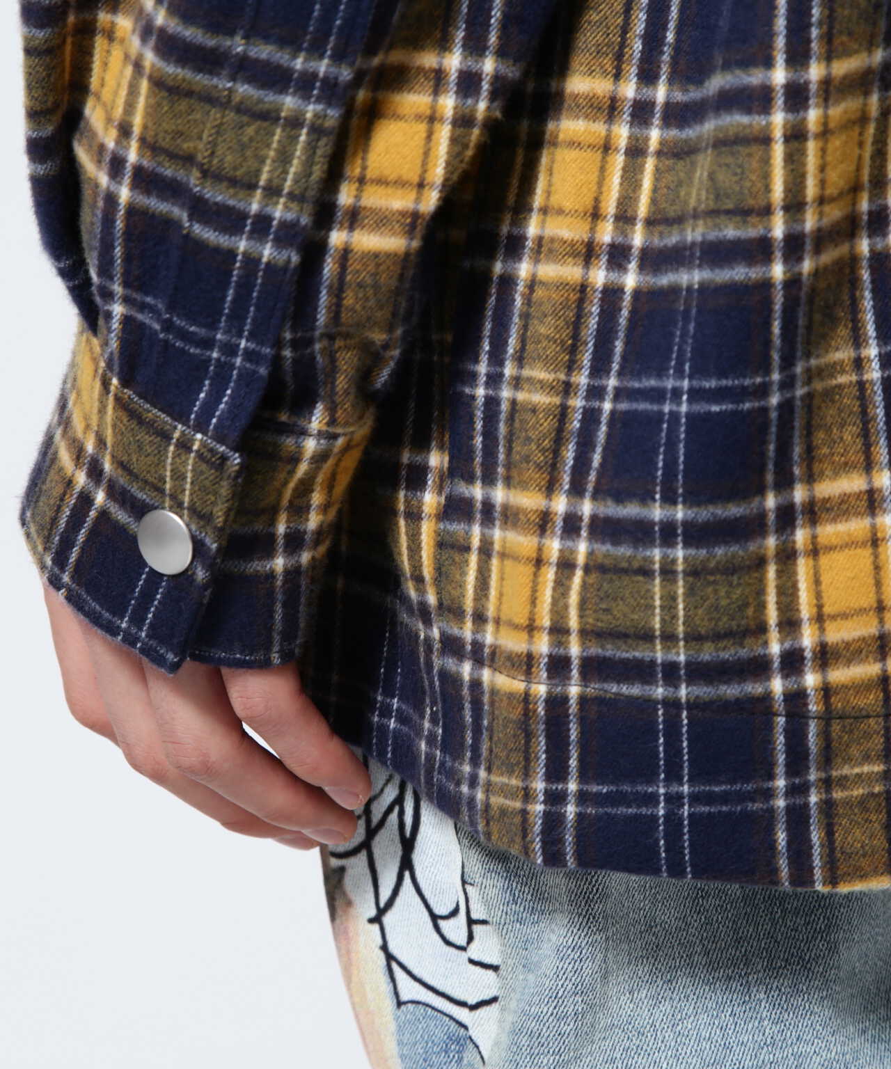 A.F ARTEFACT/エーエフ・アーティファクト/別注Oversized Check Shirts