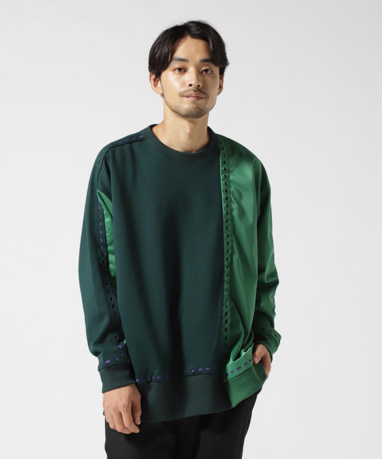 amok /アモク/LASER STITCH SWEAT SHIRTS | ROYAL FLASH ( ロイヤル