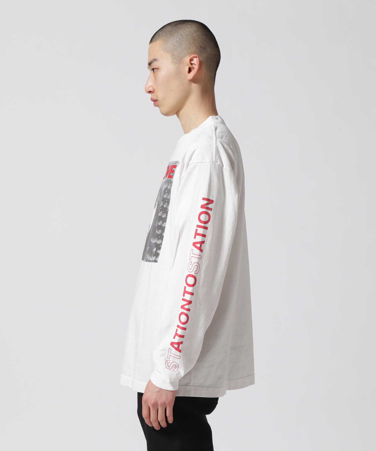 【限定品】SAINT MICHAEL × デヴィッド・ボウイ ロングTシャツreadymade