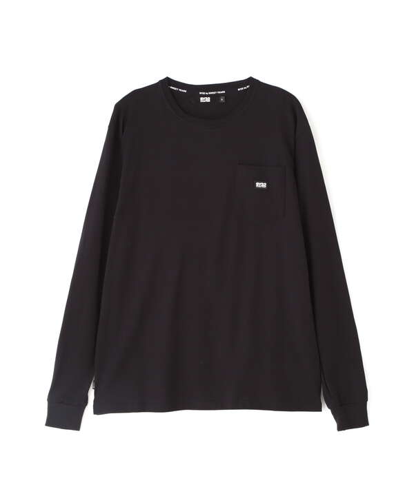 SY32 by SWEETYEARS /エスワイサーティトゥバイ スィートイヤーズ /BACKPRINT POCKET L/S TEE