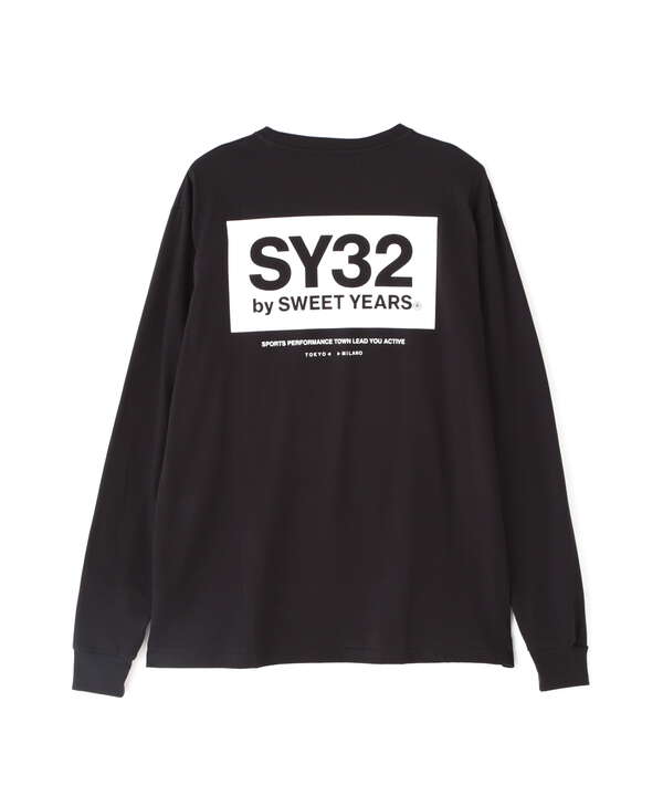 SY32 by SWEETYEARS /エスワイサーティトゥバイ スィートイヤーズ /BACKPRINT POCKET L/S TEE