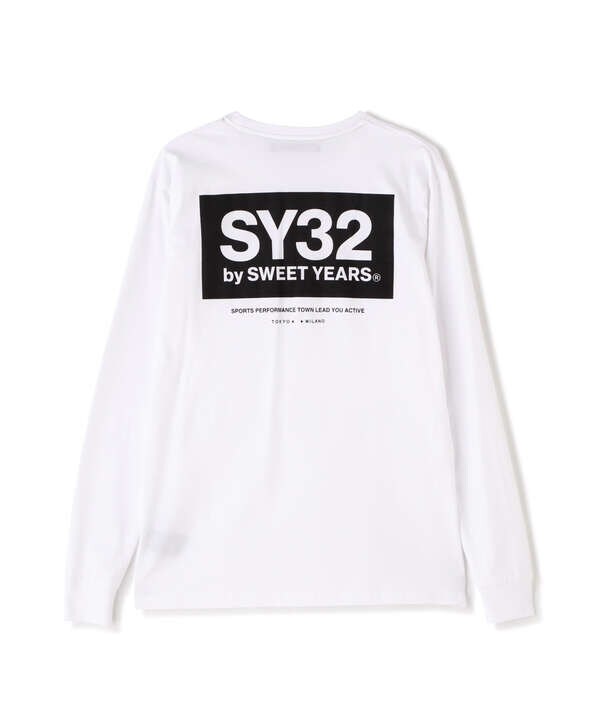 SY32 by SWEETYEARS /エスワイサーティトゥバイ スィートイヤーズ /BACKPRINT POCKET L/S TEE