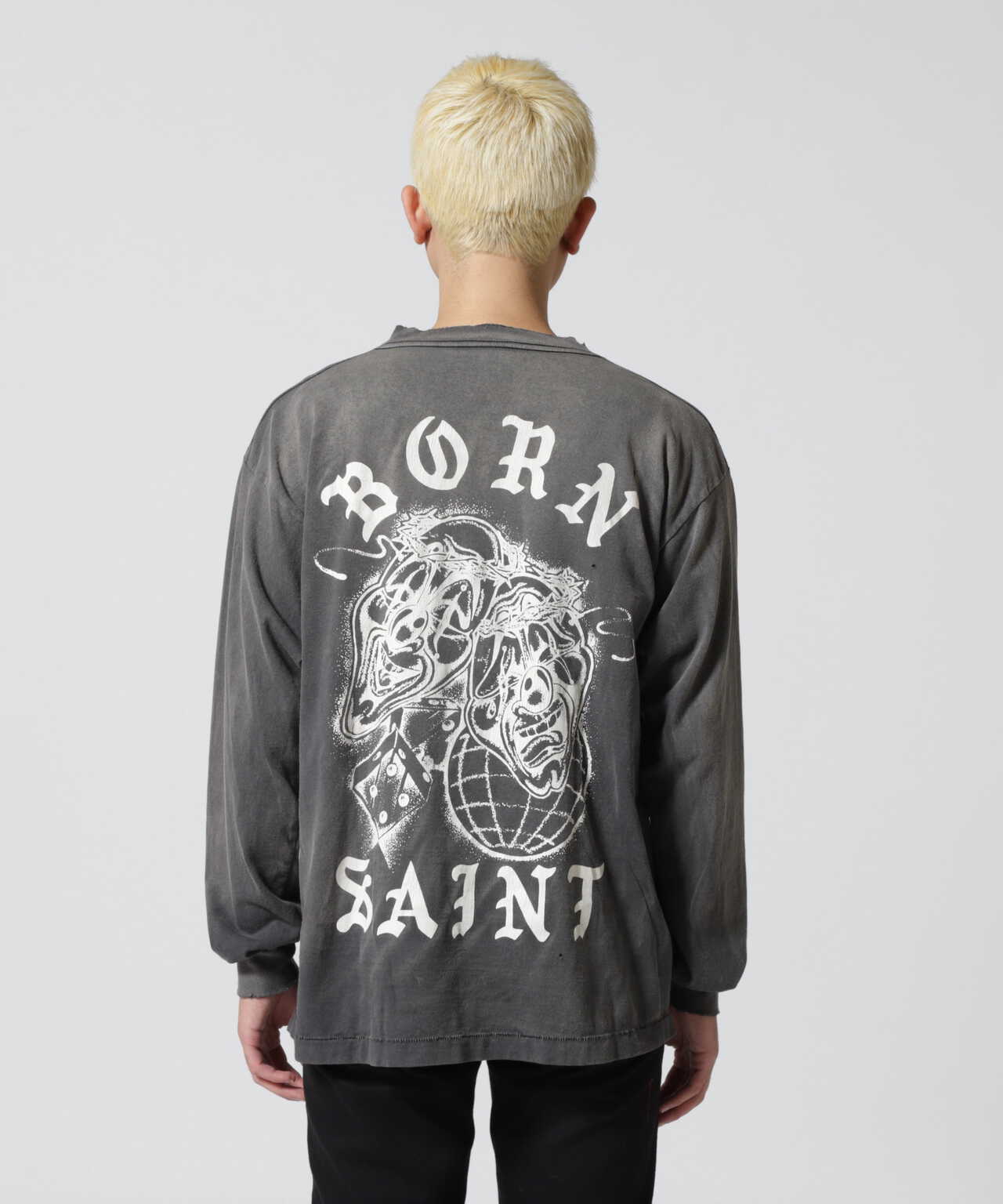 リアルなエ SAINT MICHAEL BONE LS TEE 長袖 Tシャツの通販 by 明菜☆BEST Ⅱ's shop｜ラクマ がございま