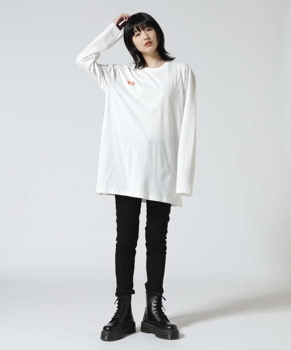 Y-3/ワイスリー/U GRAPHIC LS TEE/WHITE