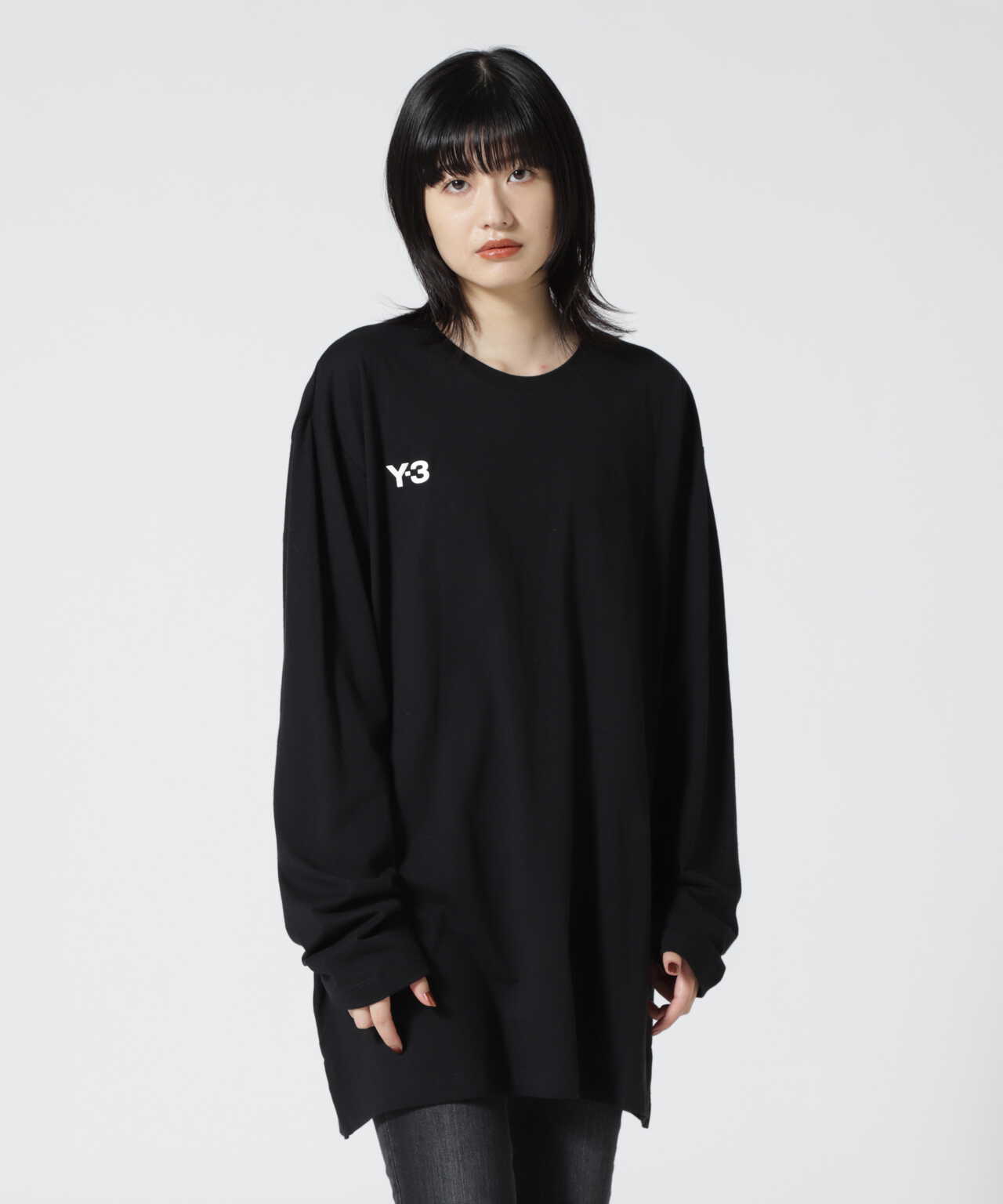 Y-3/ワイスリー/U GRAPHIC LS TEE/BLACK | ROYAL FLASH