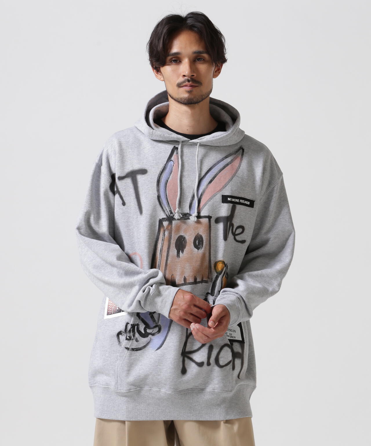 guernika/ゲルニカ/Hand Painted Hoodie - ANONYMOUSE | ROYAL FLASH