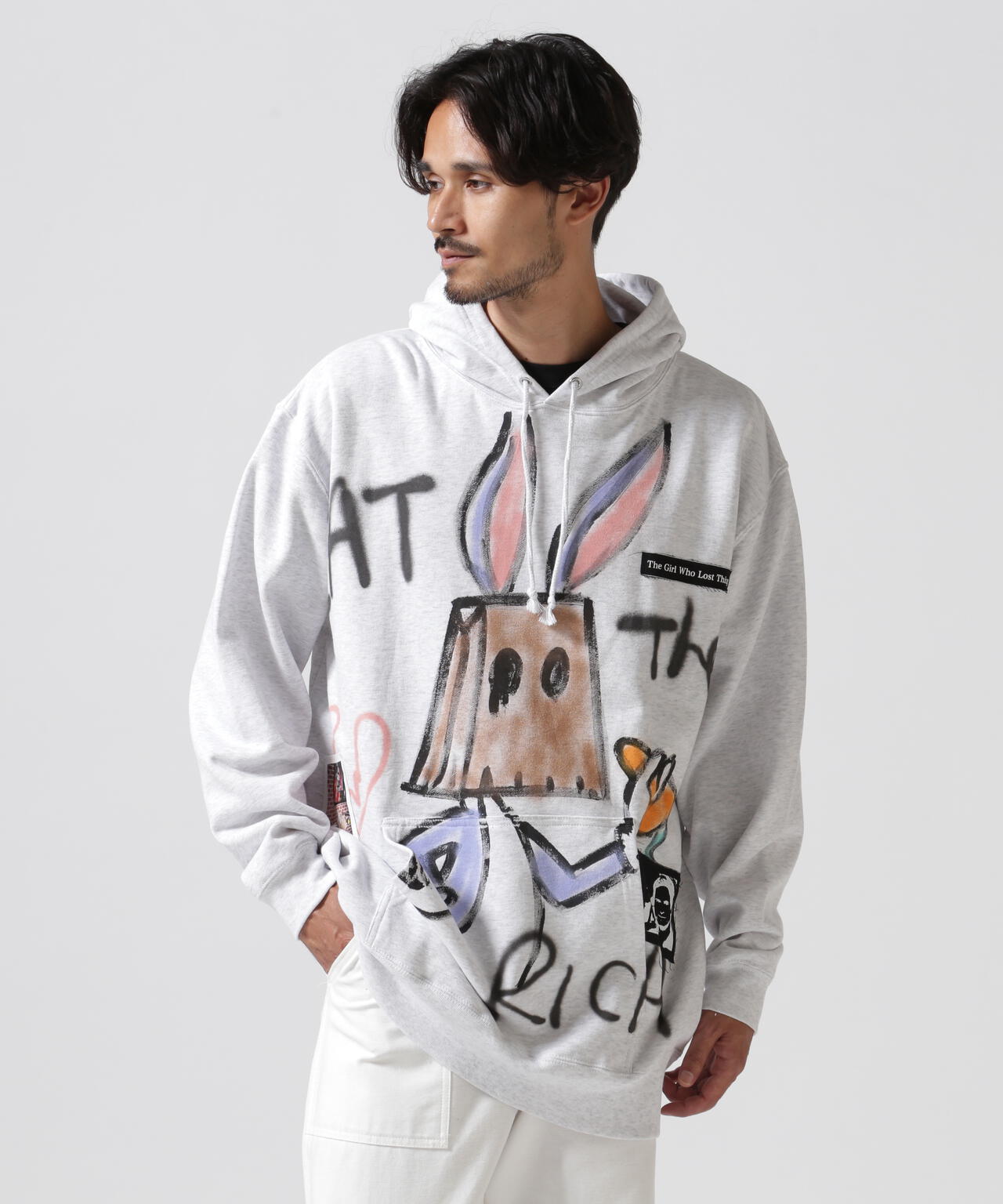 guernika/ゲルニカ/Hand Painted Hoodie - ANONYMOUSE | ROYAL FLASH ( ロイヤルフラッシュ )  | US ONLINE STORE（US オンラインストア）