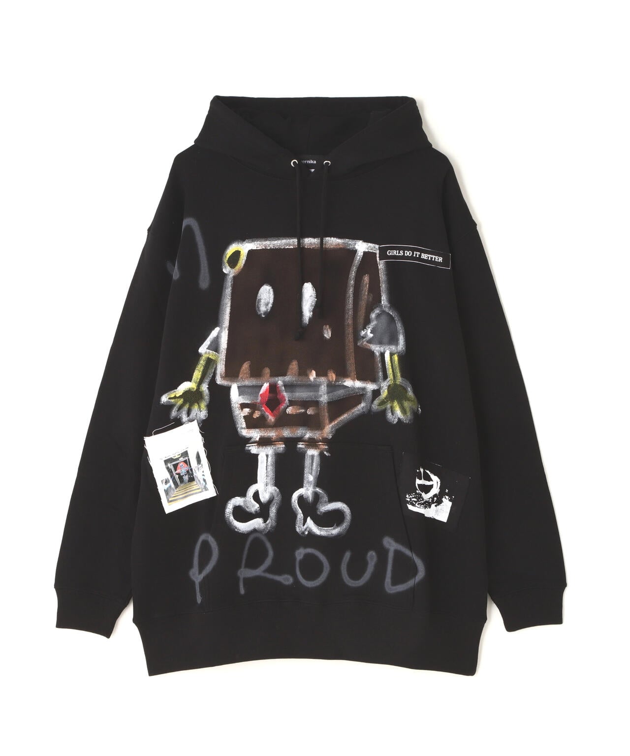 guernika/ゲルニカ/Hand Painted Hoodie - ANONYMOUSE | ROYAL FLASH ( ロイヤルフラッシュ )  | US ONLINE STORE（US オンラインストア）