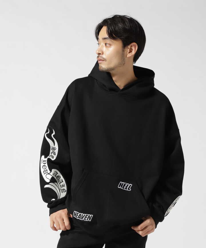 MAYO/メイヨー/Embroidery Forget me not Hoodie | ROYAL FLASH ...
