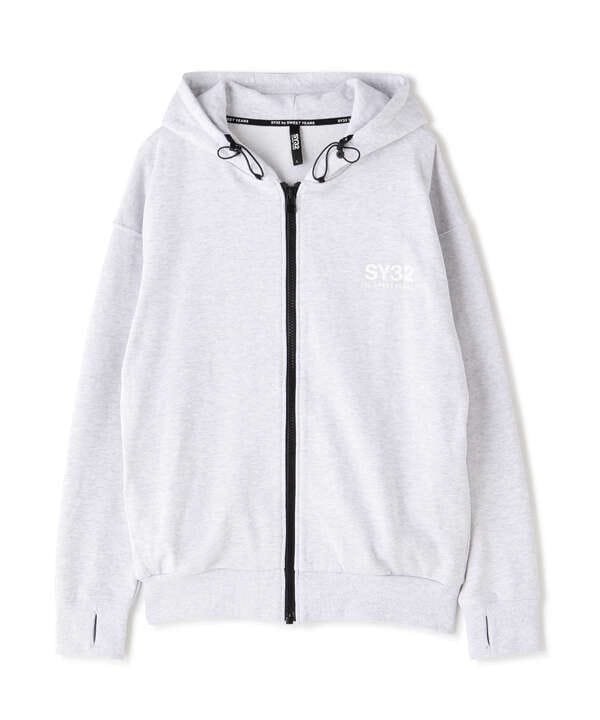 SY32 by SWEETYEARS/エスワイサーティトゥバイ スィートイヤーズ/BOX LOGO ZIP HOODIE