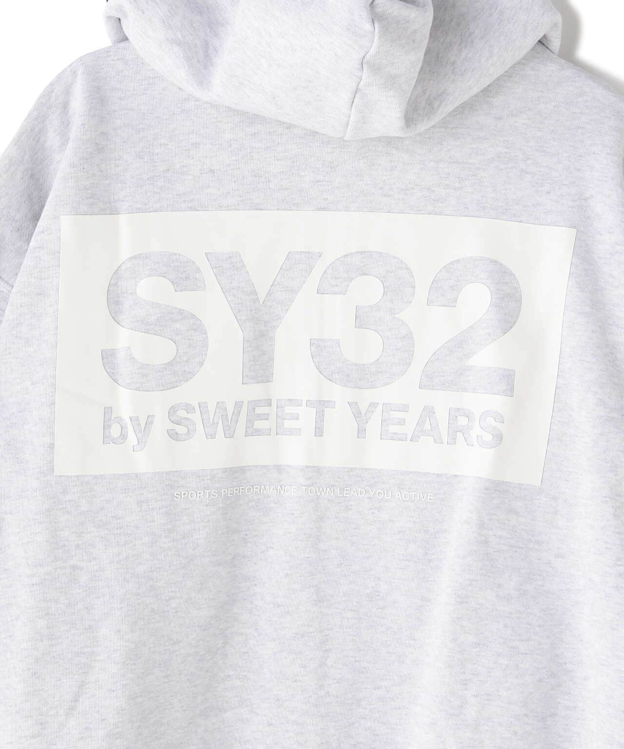使い勝手の良い SY32 by SWEET YEARS ワッペン ボックスロゴ プル ...