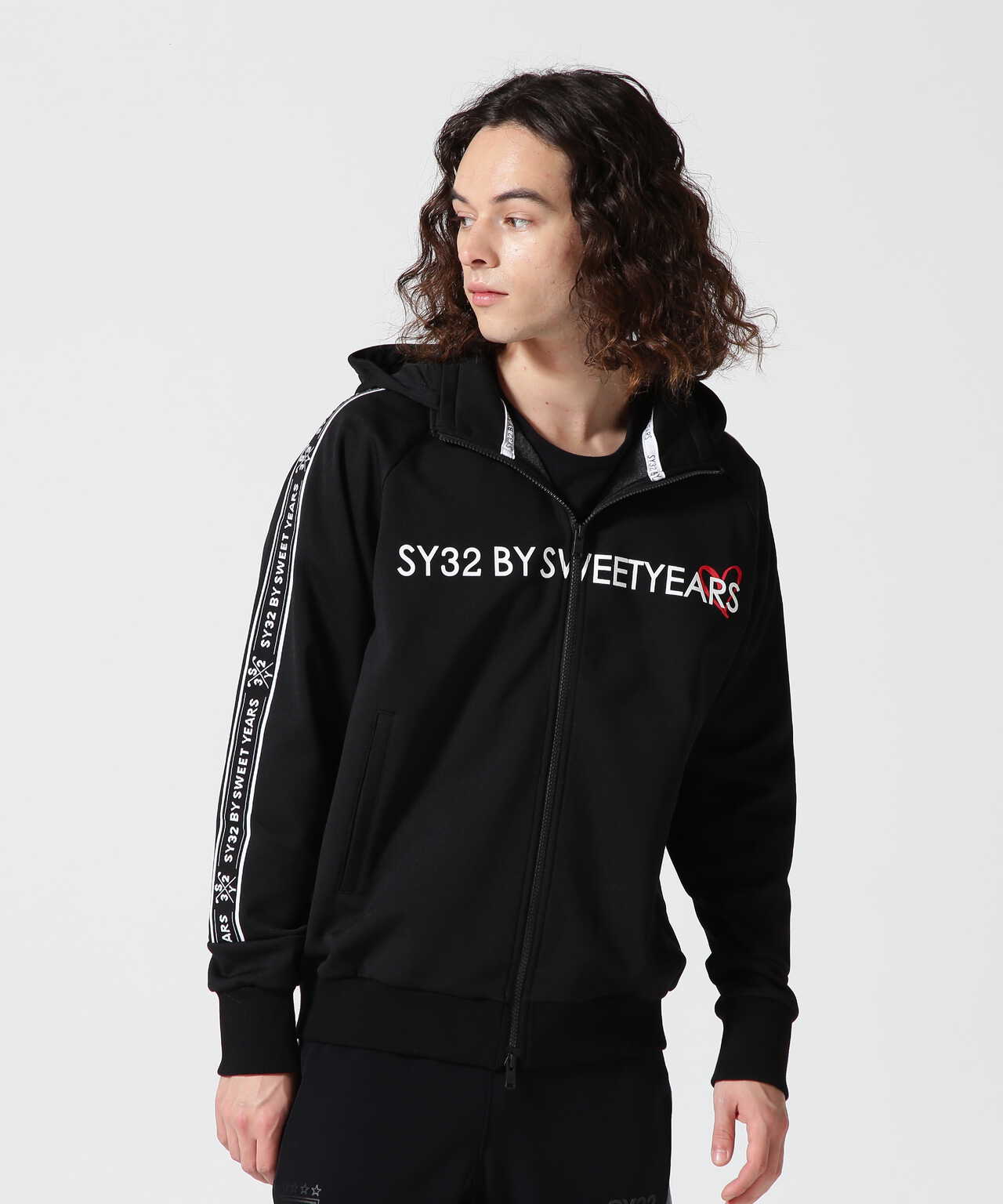 SY32 by SWEETYEARS/ZIP UP ACCENSIAL SY LOGO JERSEY JK | ROYAL 