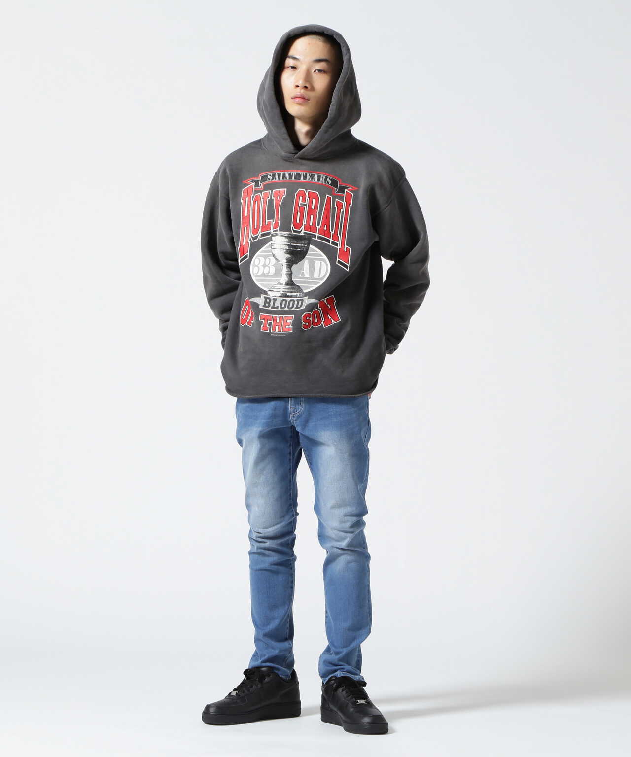 SAINT MICHAEL/セント マイケル/HOLY GRAIL HOODIE BLK | ROYAL FLASH ...