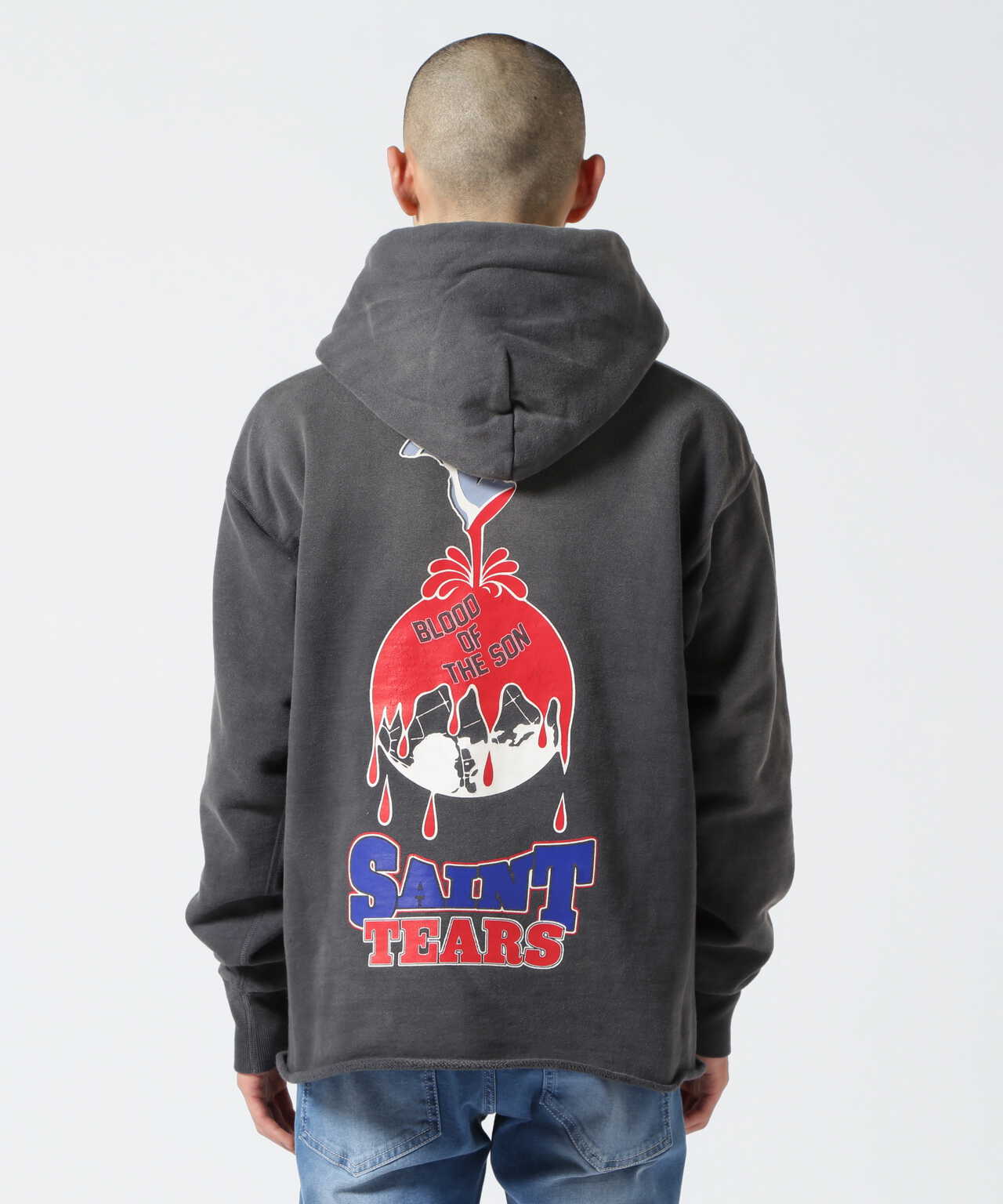 SAINT MICHAEL/セント マイケル/HOLY GRAIL HOODIE BLK | ROYAL FLASH 