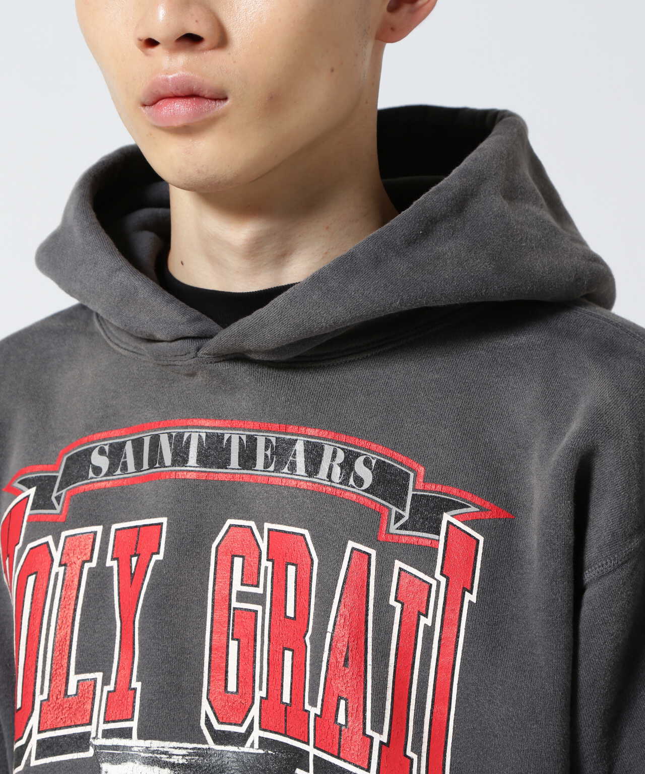 SAINT MICHAEL/セント マイケル/HOLY GRAIL HOODIE BLK | ROYAL FLASH