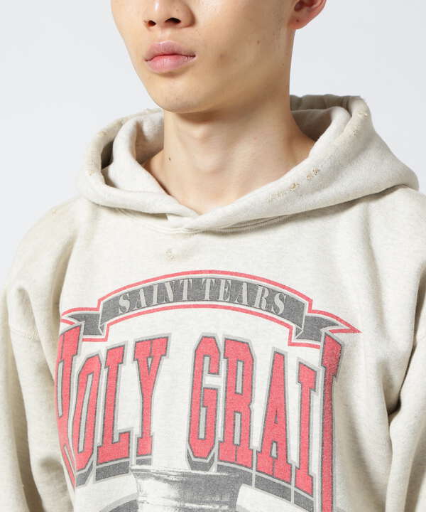 SAINT MICHAEL/セント マイケル/HOLY GRAIL HOODIE GRY