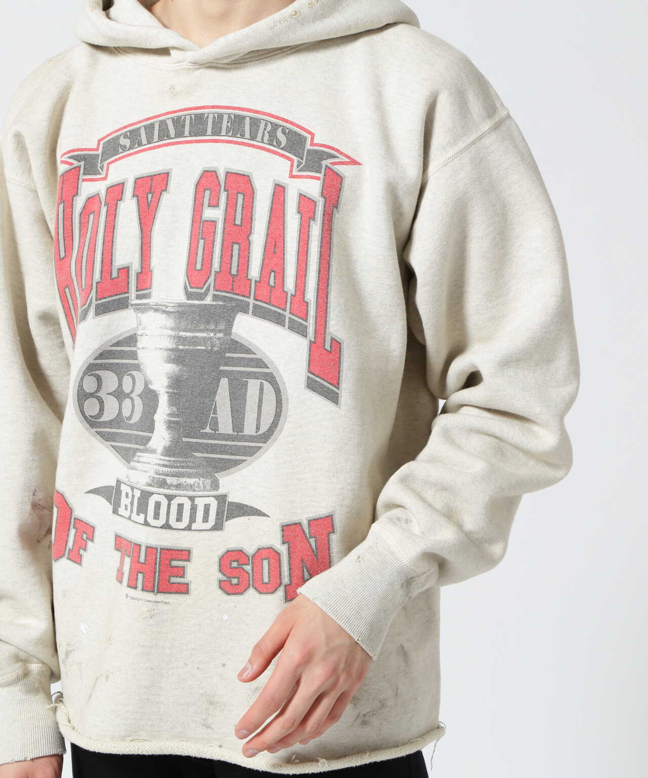 SAINT MICHAEL/セント マイケル/HOLY GRAIL HOODIE GRY | ROYAL FLASH 