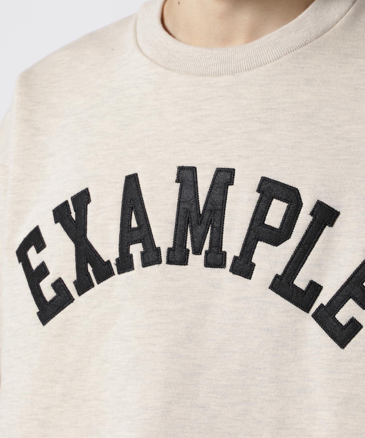 EXAMPLE/エグザンプル/EXAMPLE ARCH LOGO CREWNECK | ROYAL FLASH