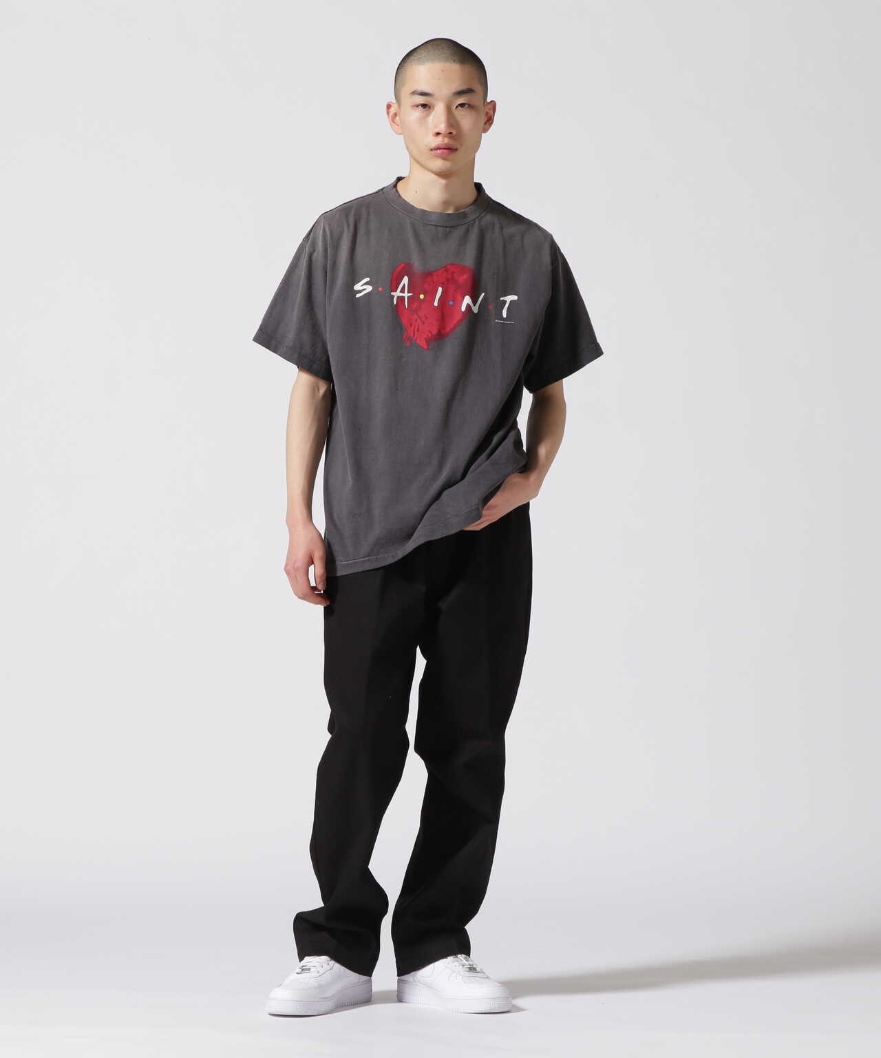 SAINT MICHAELセント マイケル HEART tシャツ | nate-hospital.com