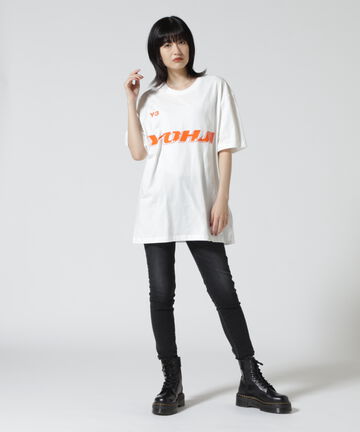 Y-3/ワイスリー/U GRAPHIC SS TEE/WHITE