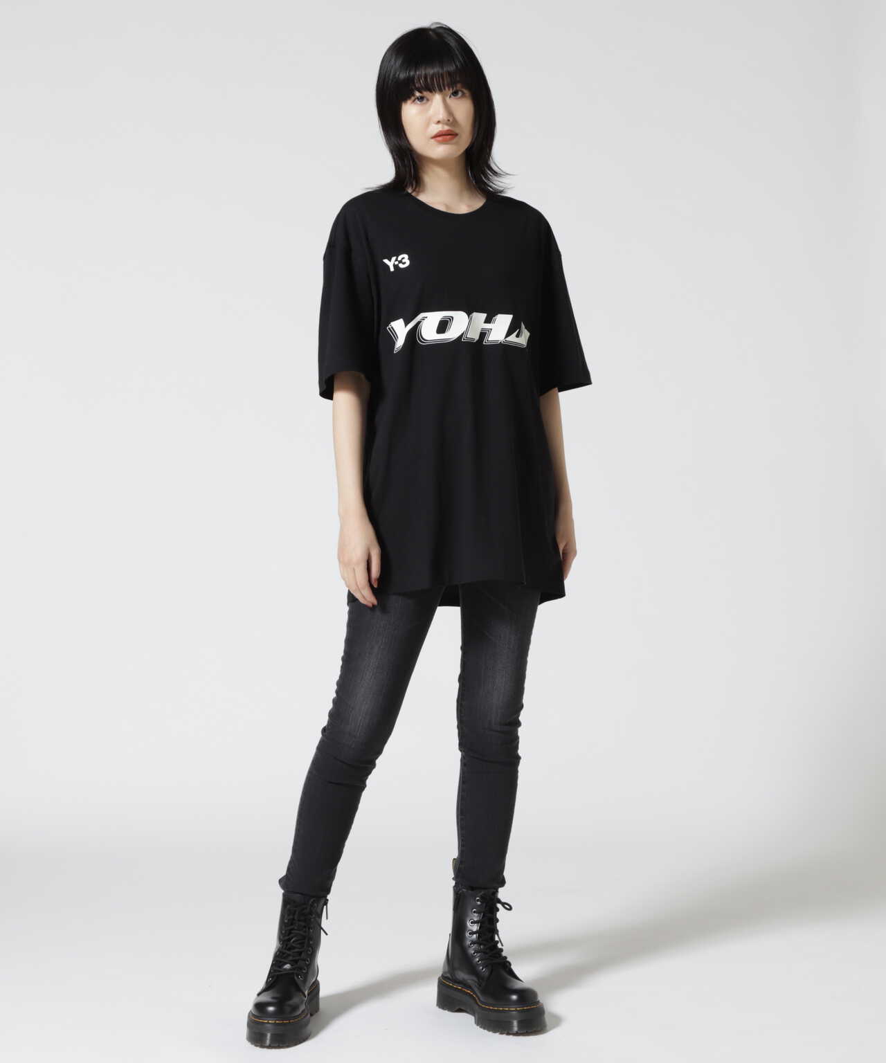 Y-3/ワイスリー/U GRAPHIC SS TEE/BLACK | ROYAL FLASH ( ロイヤル