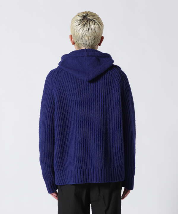 BED J.W. FORD / ベッドフォード/Turtleneck Hooded Knit