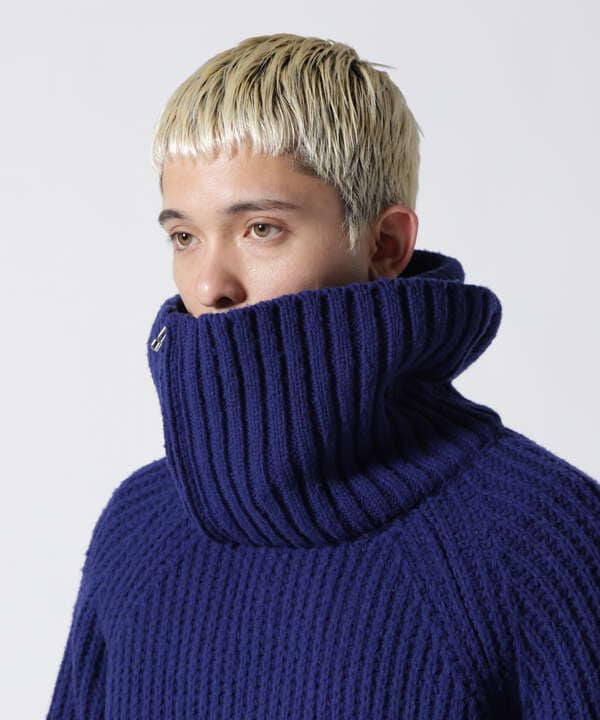 BED J.W. FORD / ベッドフォード/Turtleneck Hooded Knit