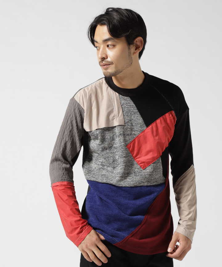 FranCisT_MOR.K.S. /フランシストモークス/15-MIX KNIT PULLOVER