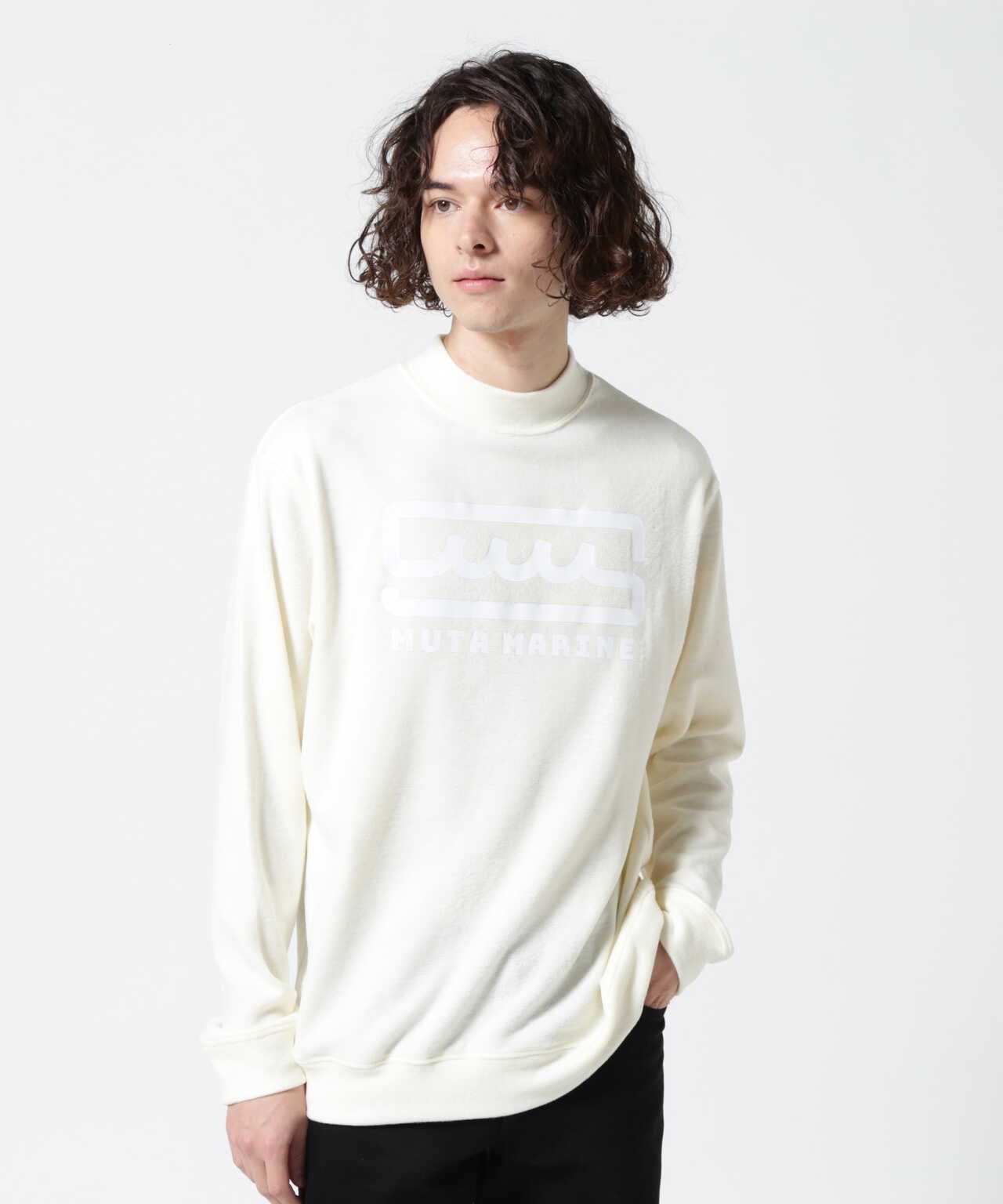 Acne Studios オーバーサイズ スウェット モックネック プルオーバー